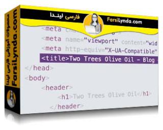 لیندا _ آموزش ساخت HTML معنی دار (با زیرنویس فارسی AI) - Lynda _ Crafting Meaningful HTML