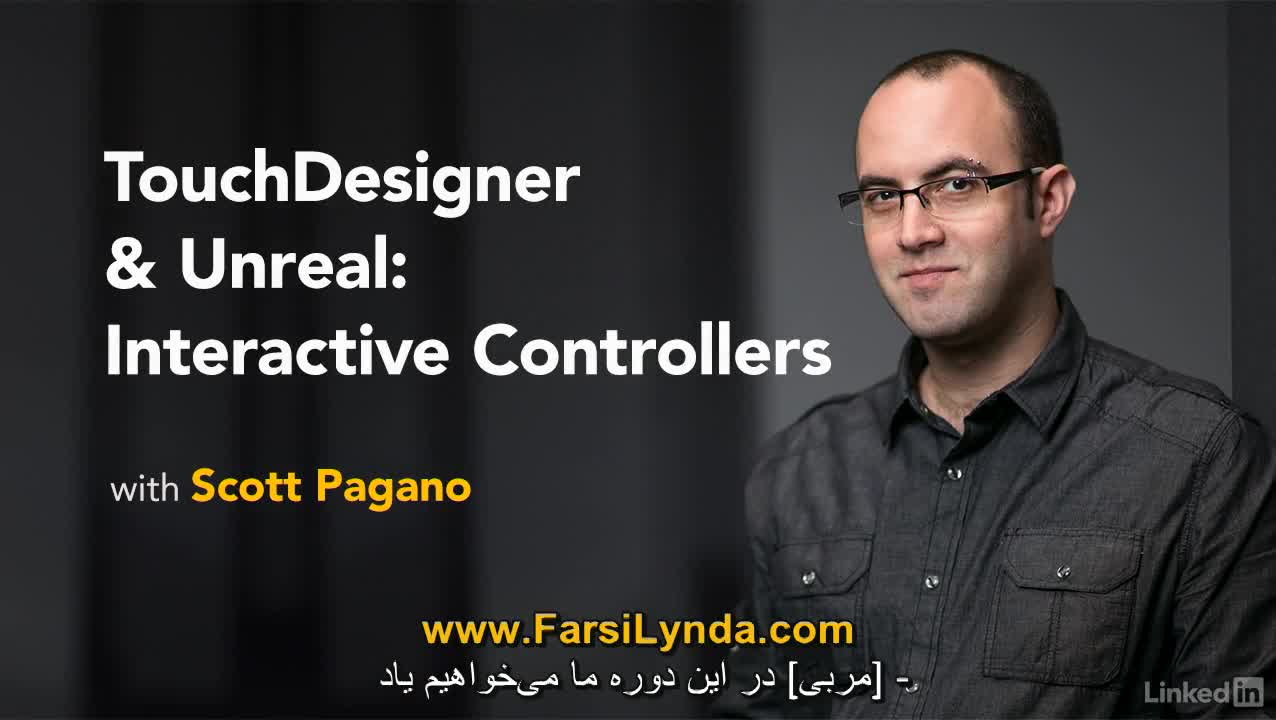 Lynda TouchDesigner Unreal Interactive Controllers TouchDesigner AI